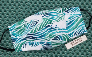 Face Mask ~ Pacific Island Blue Crush Hawaii Guam CNMI Samoa